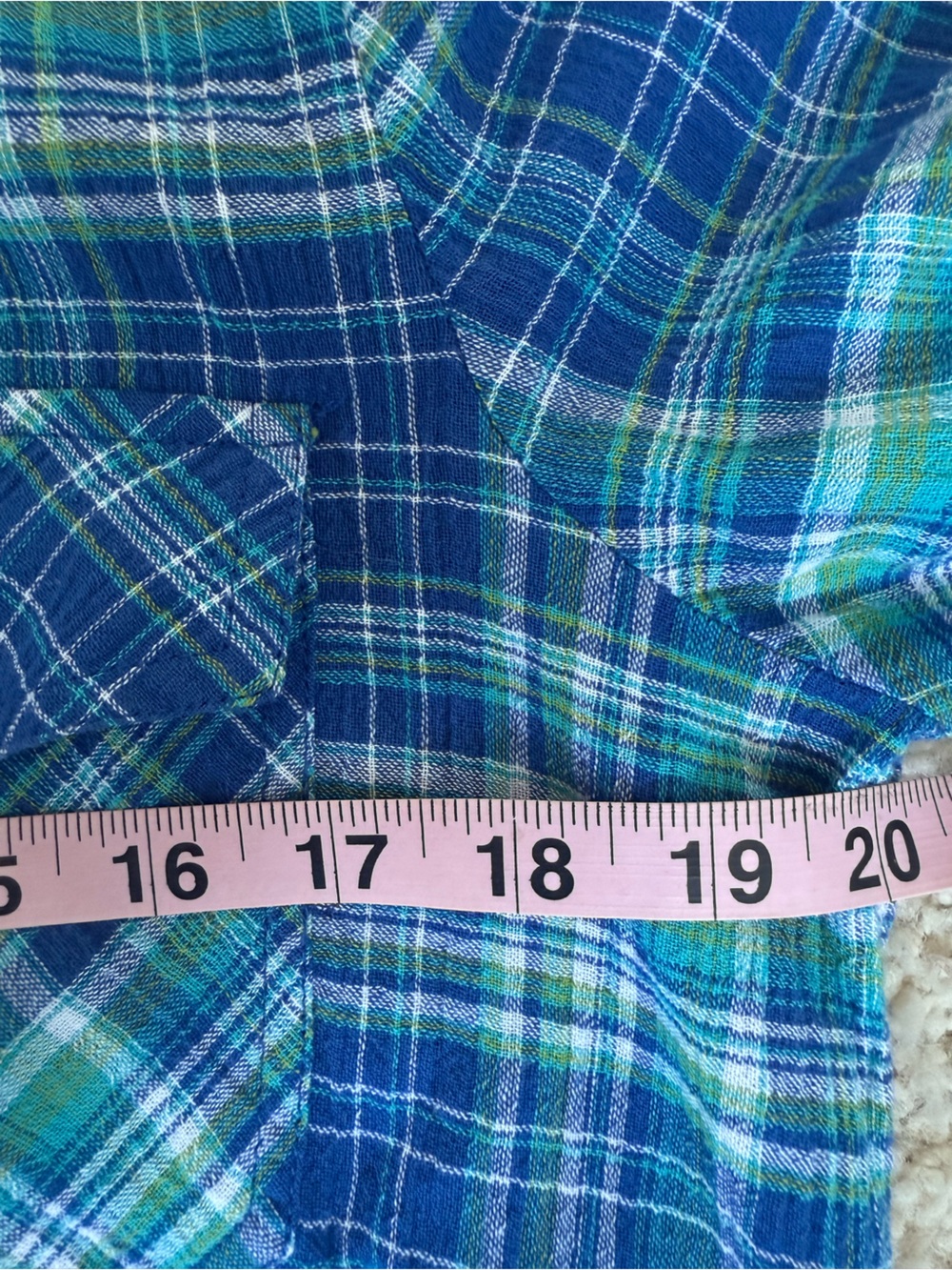 Sundance Women’s Plaid Pearl Snap Shirt 100% Cotton Long Sleeve Western - Picture 9 of 9